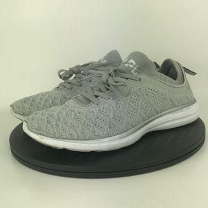 APL Techloom Phantom Gray/Silver Athletic Running Shoes Women's Size 9.5